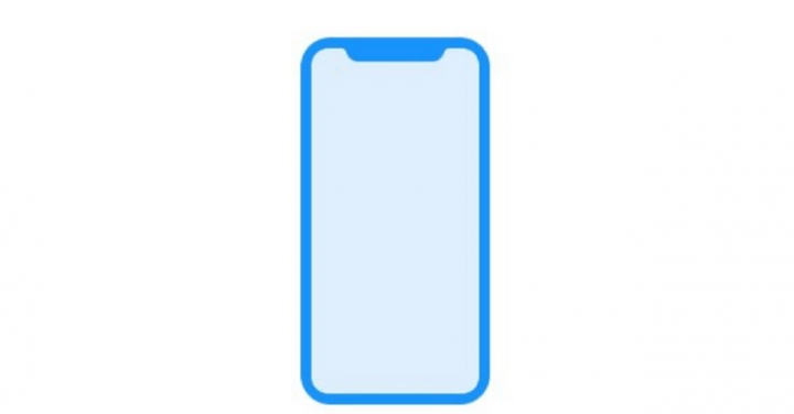 Imagen posible diseño esquemático iPhone 8