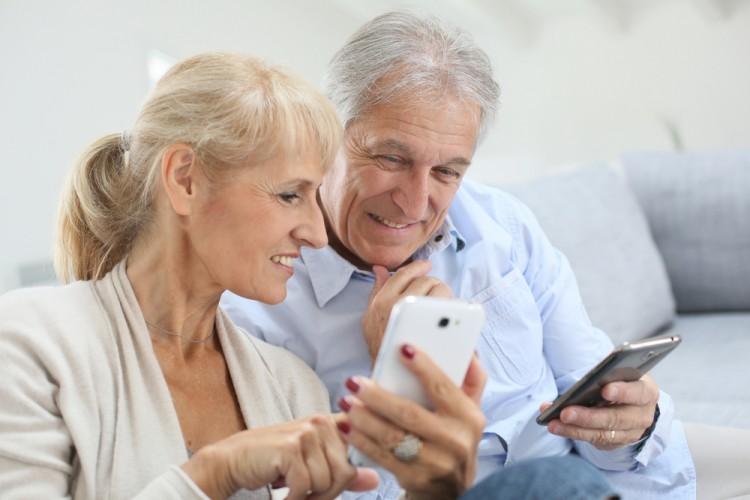 Uso de smartphones por personas mayores