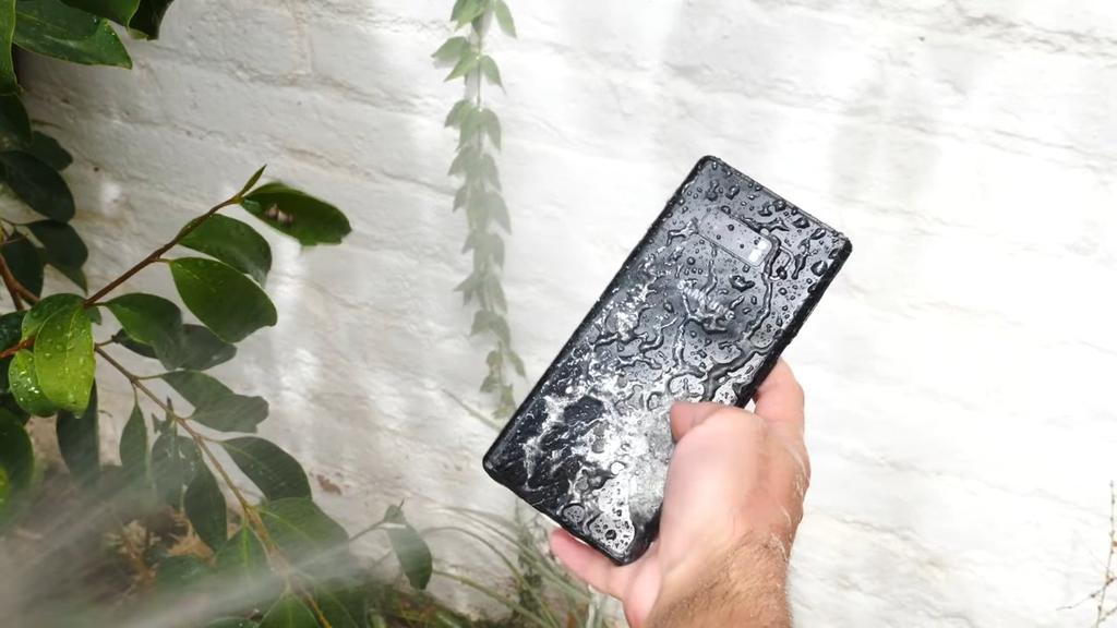 Resistencia al agua del Samsung Galaxy Note 8