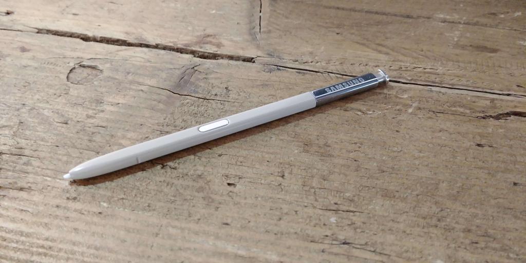 Diseño del S Pen del Samsung Galaxy Note 8