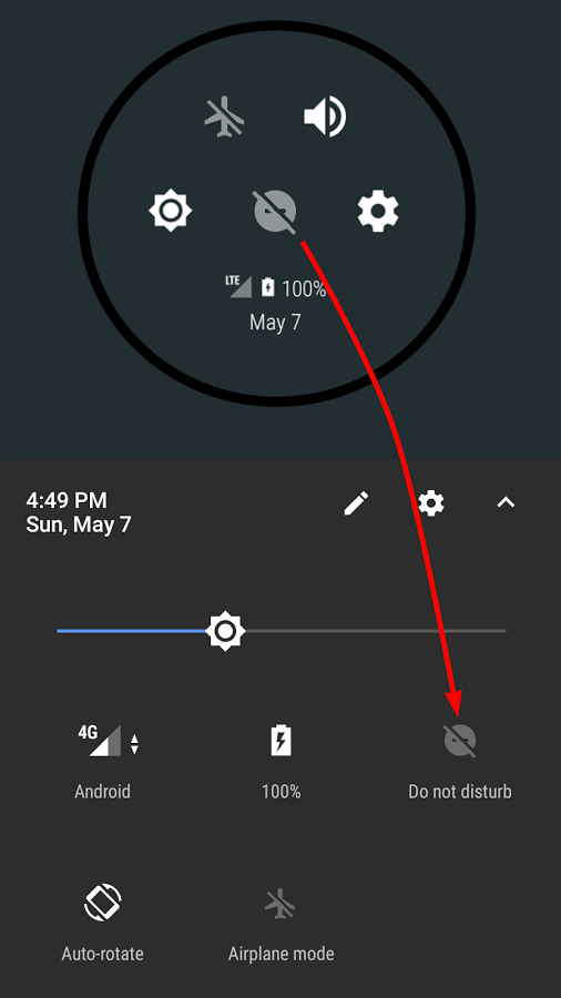 Aplicación Do Not Disturb Sync for Android Wear 2.0