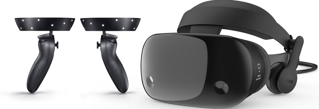 Diseño gafas de realidad virtual mixta de Samsung