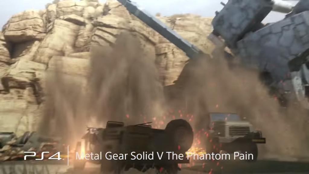 Juego es Metal Gear Solid V: The Phantom Pain para PS4
