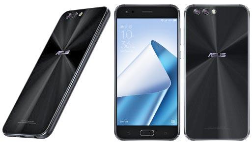 Teléfono con Android ASUS Zenfone 4 de color negro