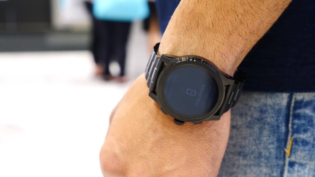 Uso del smartwatch de Michael Kors