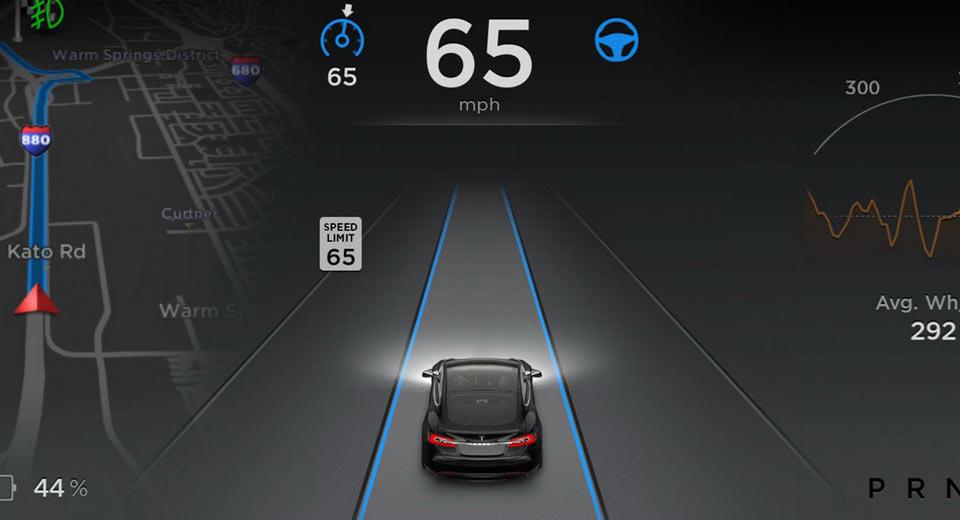 Conducción autónoma Tesla