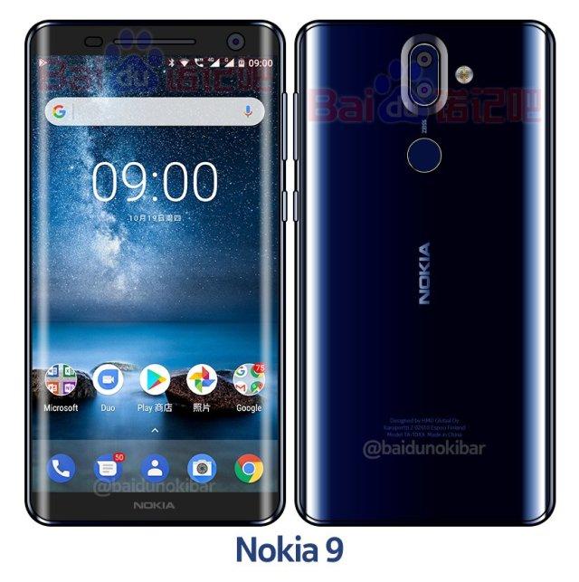 Posible diseño del Nokia 9