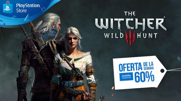 Oferta de The Witcher 3: Wild Hunt en PlayStation Store