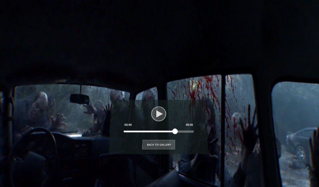 Contenido realidad virtual The Walking Dead
