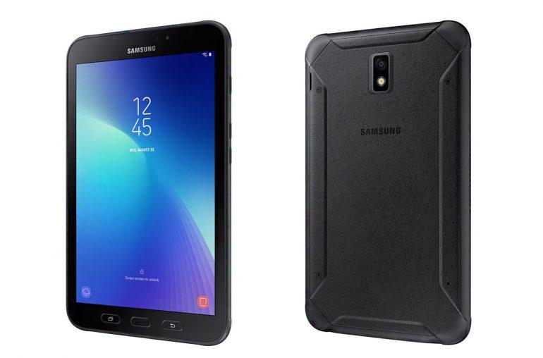 Diseño del tablet Samsung Galaxy Tab Active 2