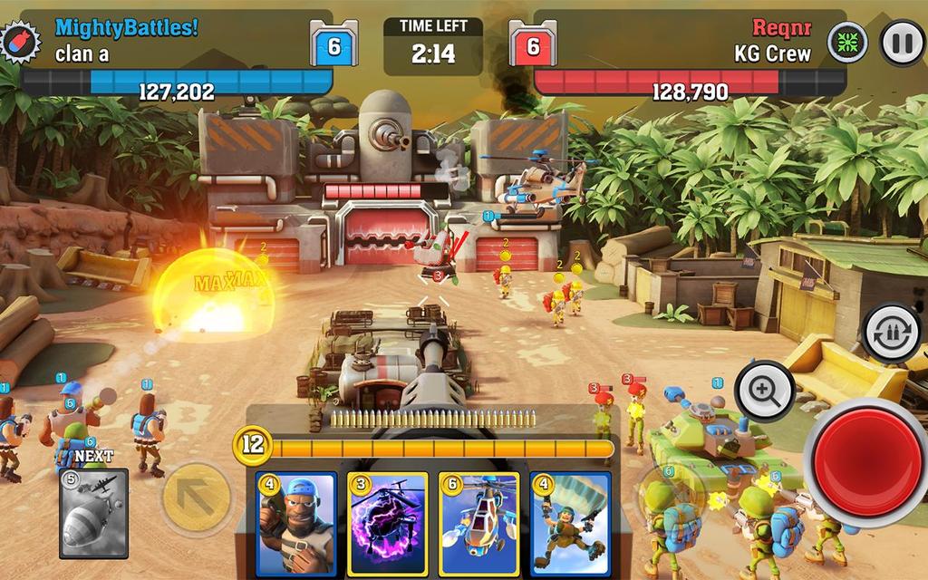 Captura de pantalla de Mightly Battles