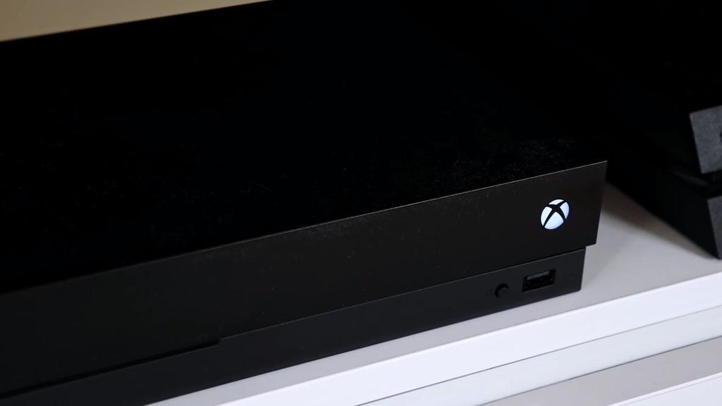 Botón encendido de la Xbox One X