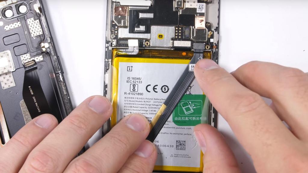 Batería del OnePlus 5T