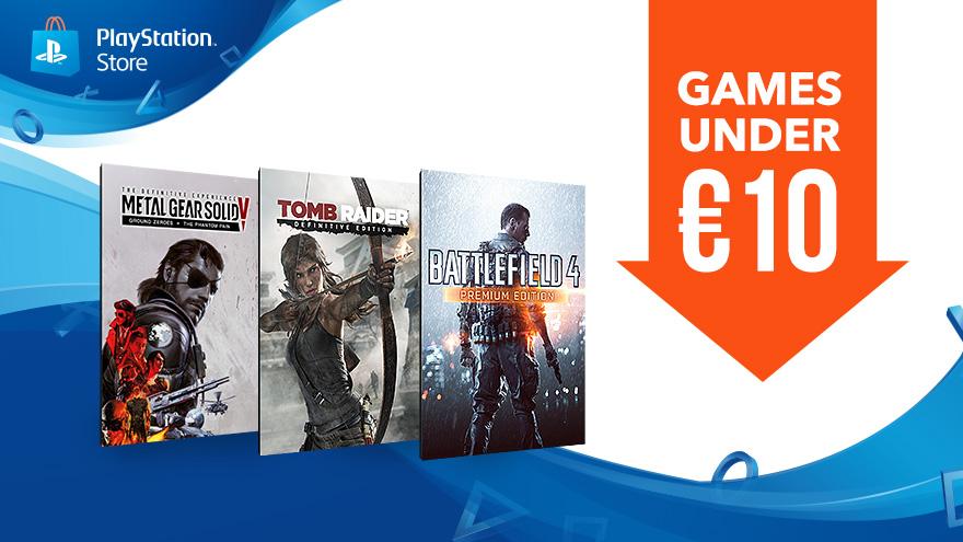 Juegos en oferta PlayStation Store por menos de 10 euros