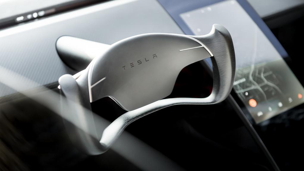 Interior del Tesla Roadster