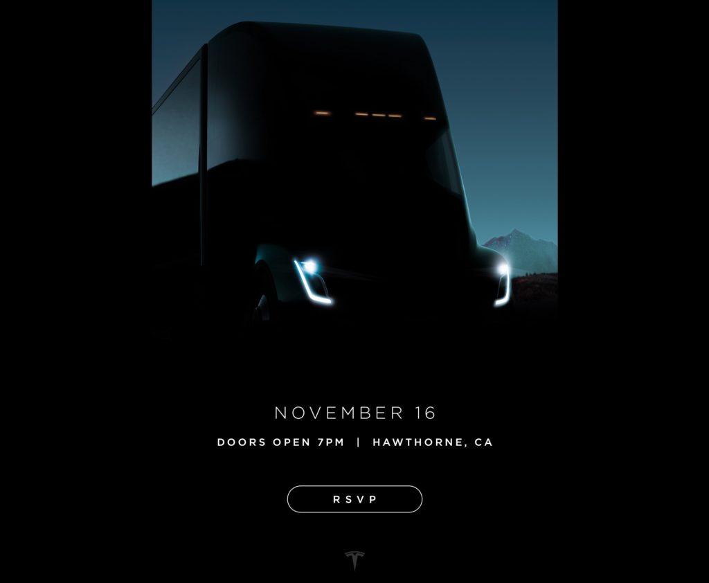 Presentación camión Tesla