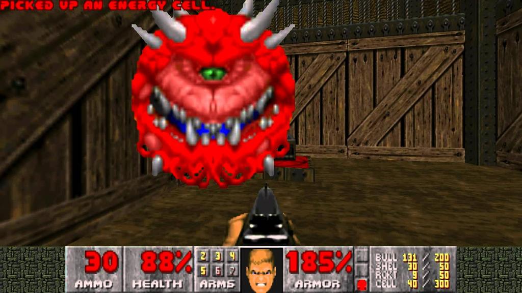 Interfaz de Doom II