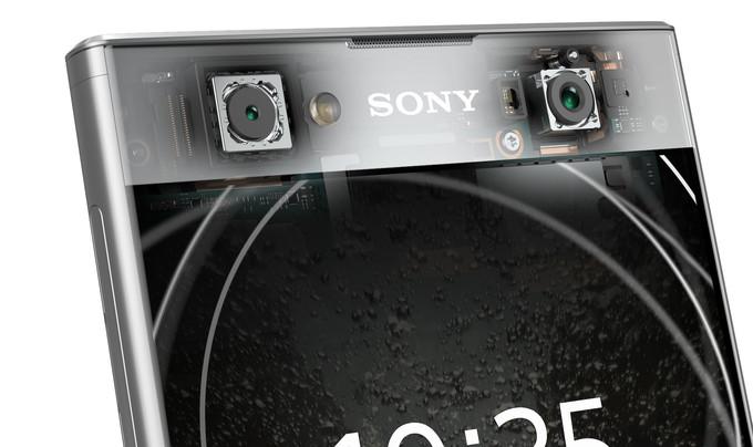 Cámara frontal de los Sony Xperia XA2