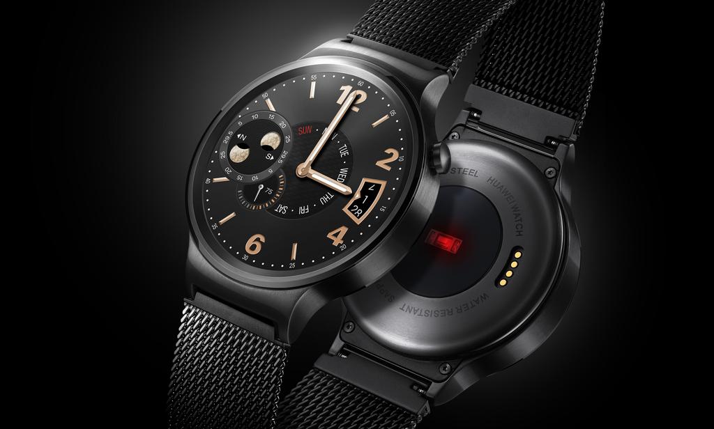 Smartwatch de Huawei con fondo negro
