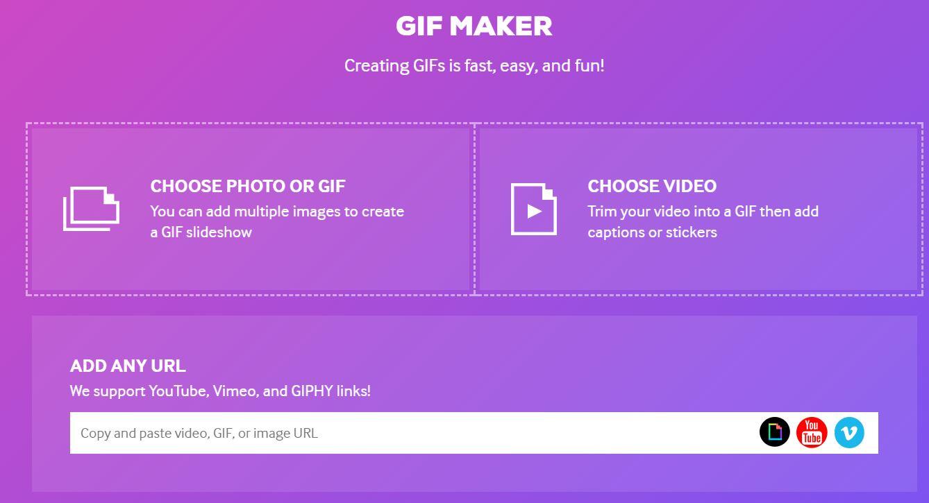 crear un GIF para WhatsApp utilizando un vídeo de YouTube en Giphy
