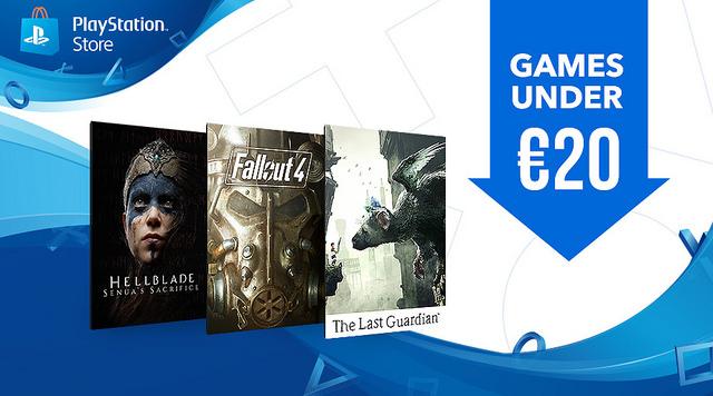 Juegos por menos de 20 euros PlayStation Store