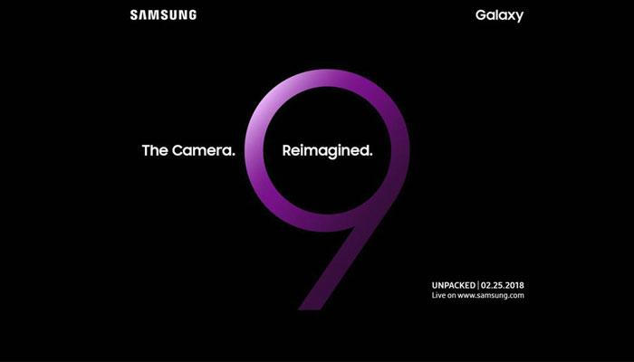 Invitación presentación Samsung Galaxy S9