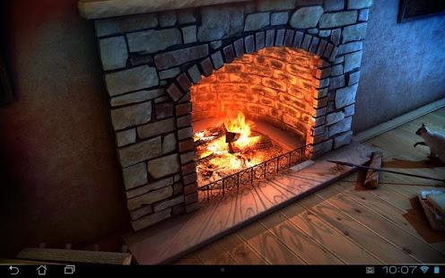 Aplicación Fireplace 3D Pro lwp