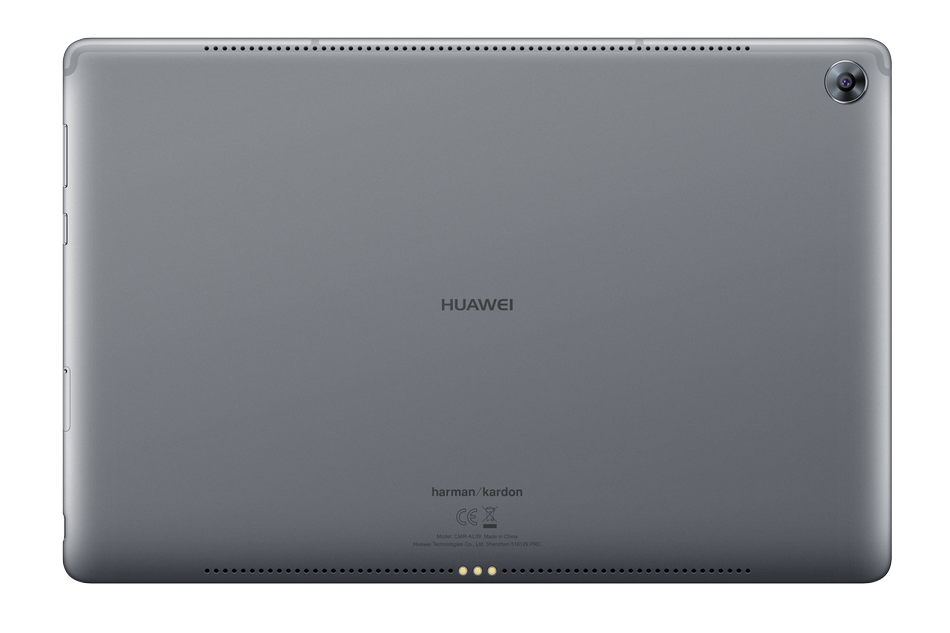 Huawei MediaPad M5 por detrás