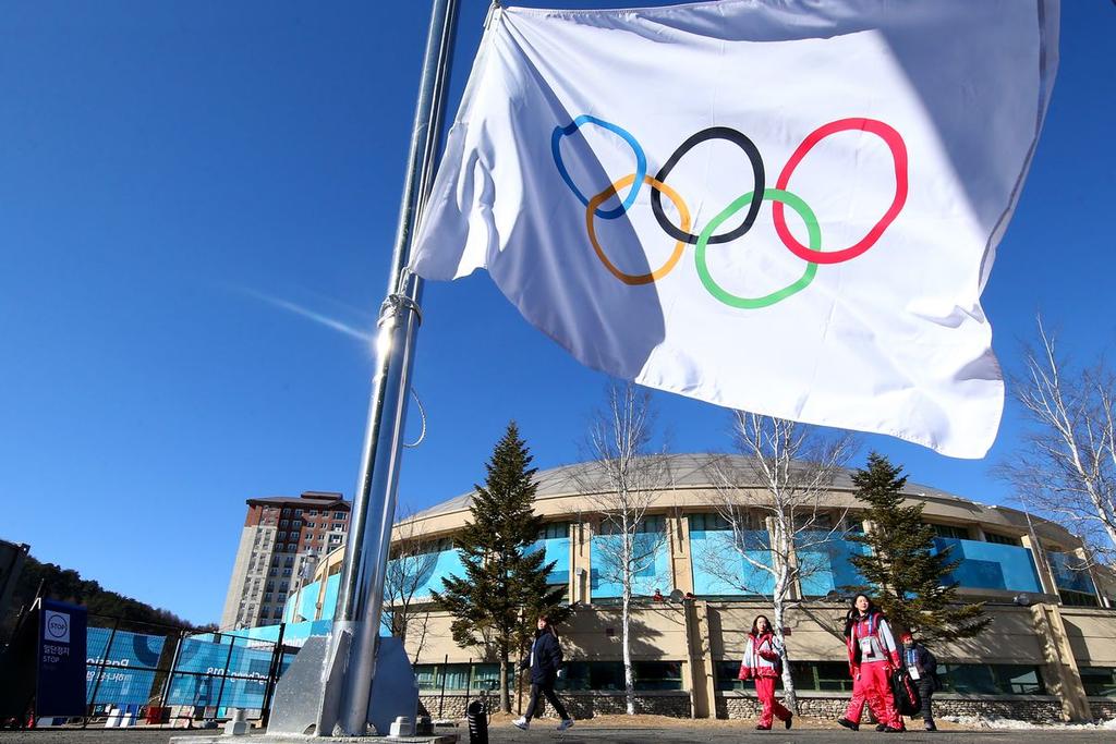 Bandera de los Juegos Olímpicos de Invierno 