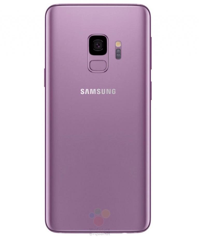 trasera del Samsung Galaxy S9