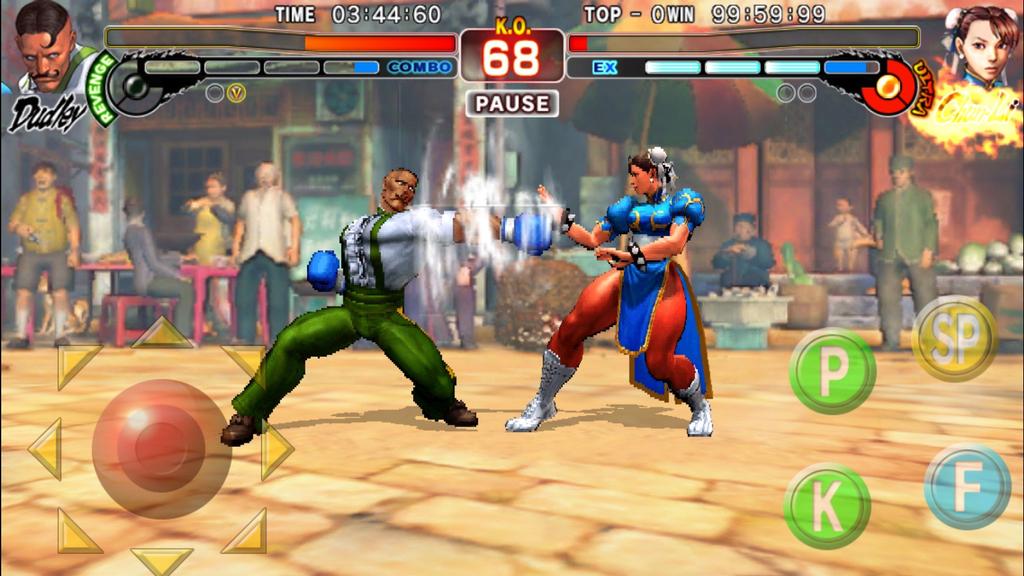 Combate en Street Fighter para Android