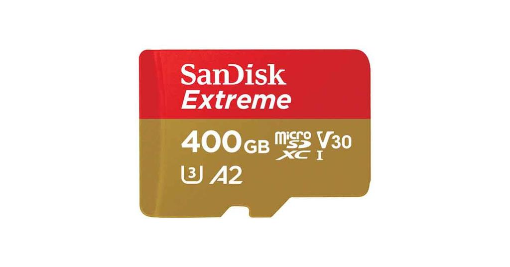 tarjeta de memoria SanDisk Extreme 400 GB