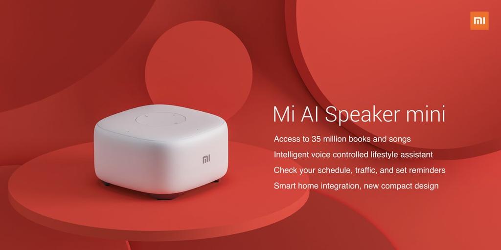 Nuevo altavoz inteligente Xiaomi Mi AI Speaker mini