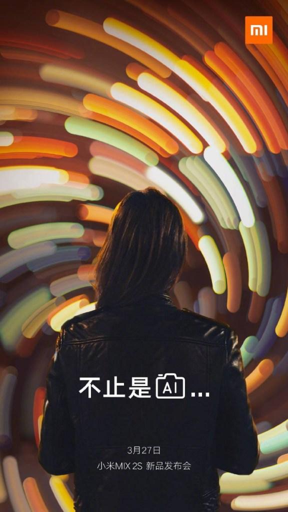 Imagen IA del Xiaomi Mi Mix 2S