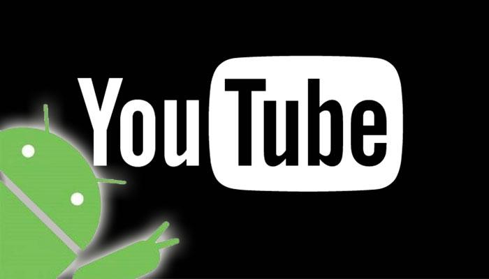 Logo YouTube Negro