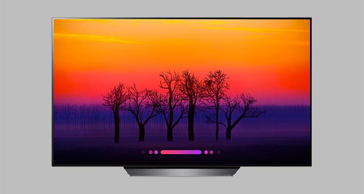 televisores LG OLED de 2018