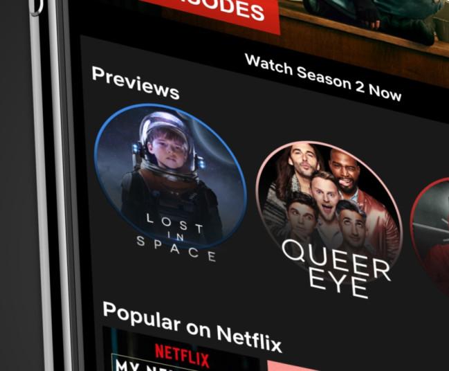 Imagen de los avances de Netflix
