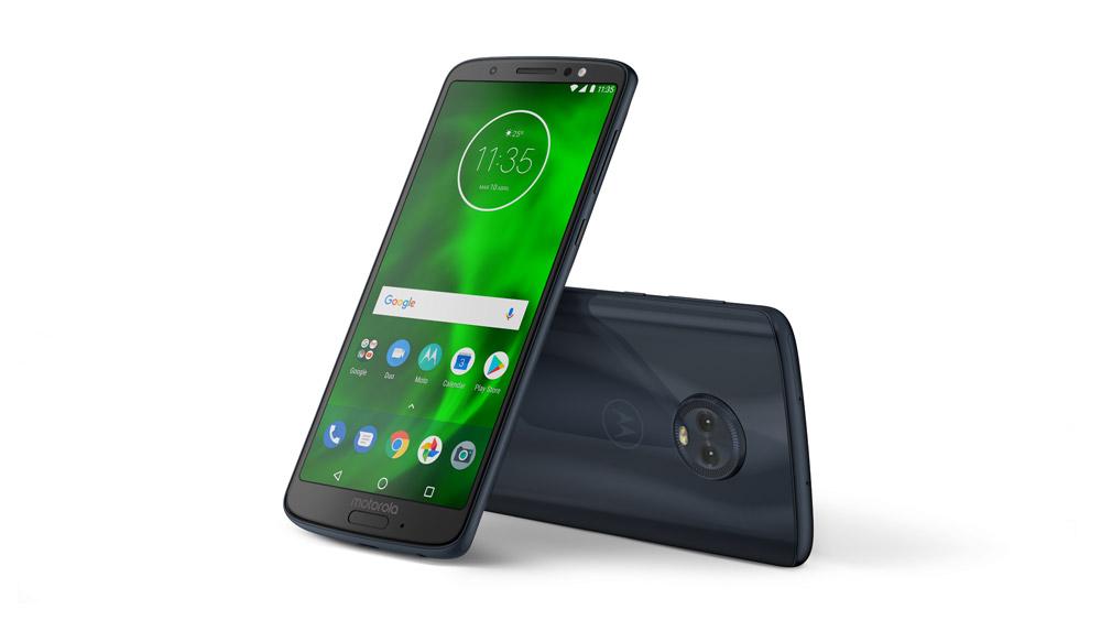 Motorola Moto G6 de color negro