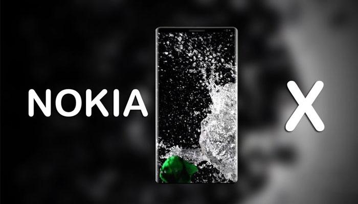 Imagen Nokia X con fondo negro