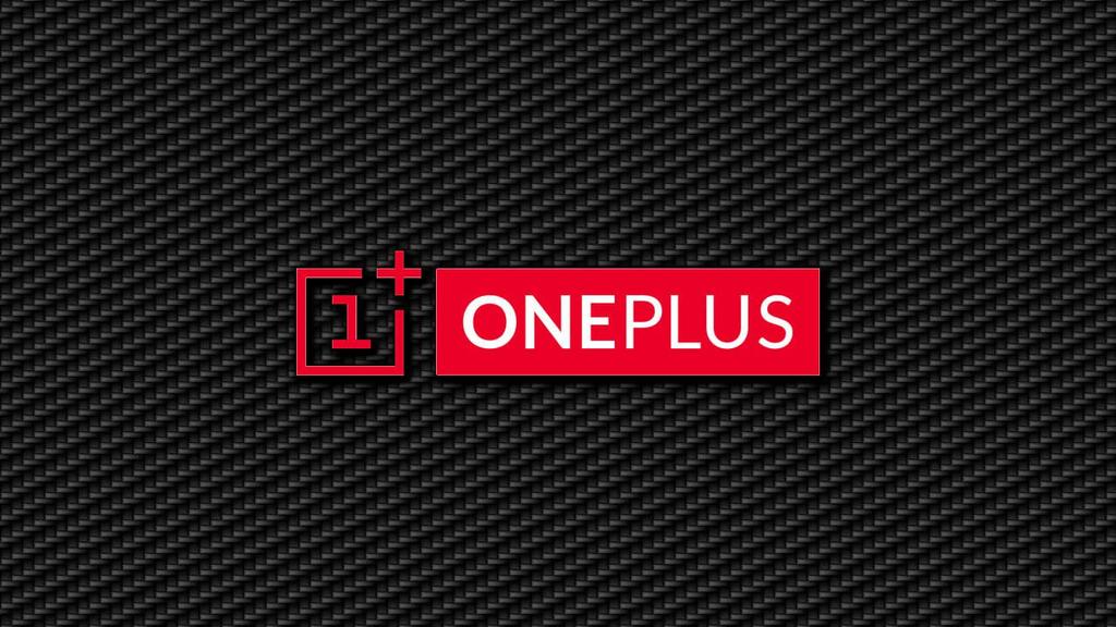 Logotipo de OnePlus con fondo negro