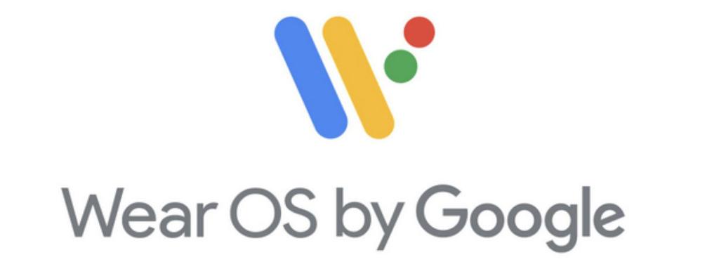 Logo de wear OS con fondo blanco