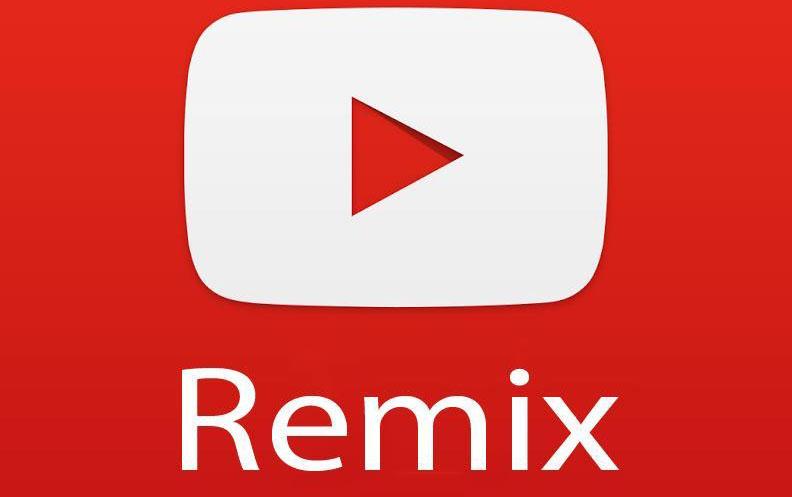 Logotipo de YouTube Remix