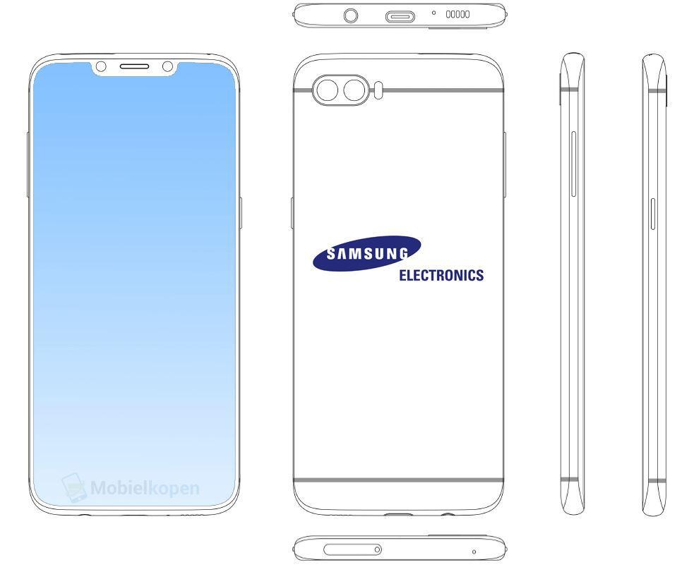 Patente notch de Samsung