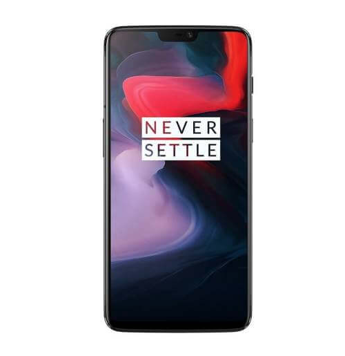 Frontal del OnePlus 6