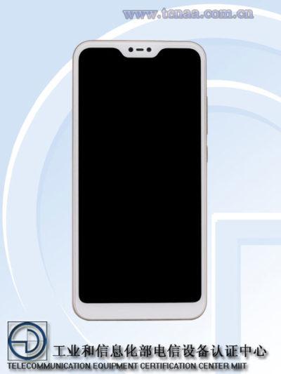 Imagen frontal del Xiaomi Redmi Note 6