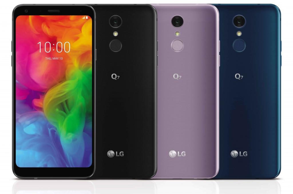 Colores del LG Q7