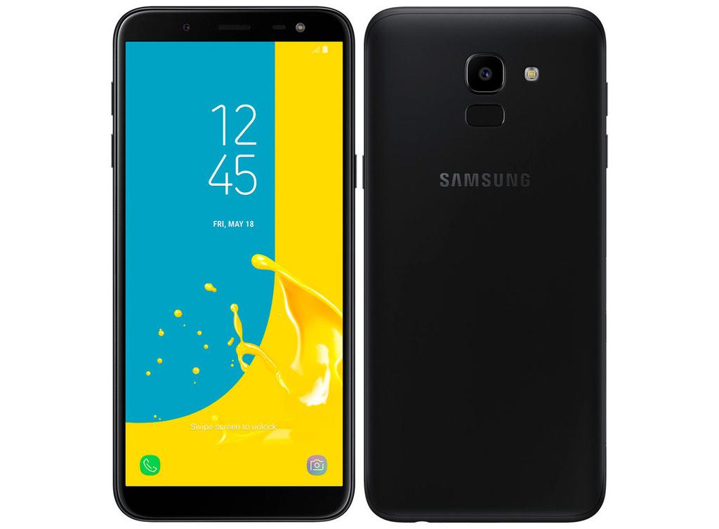 Diseño del teléfono Samsung Galaxy J6