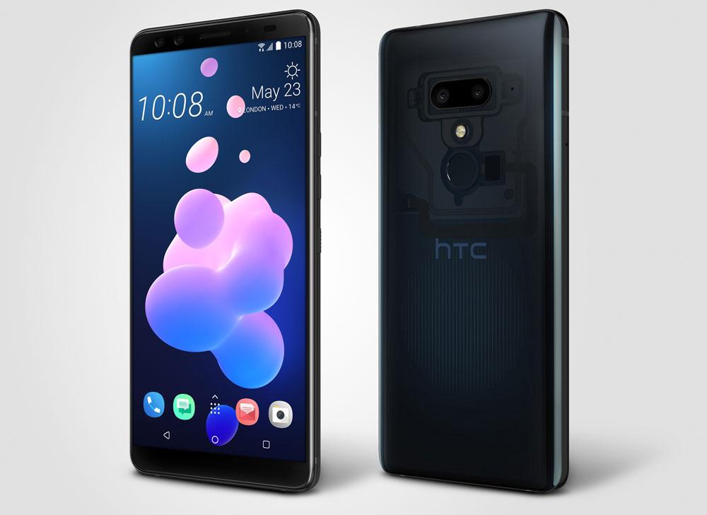 Teléfono HTC U12+ de color azul