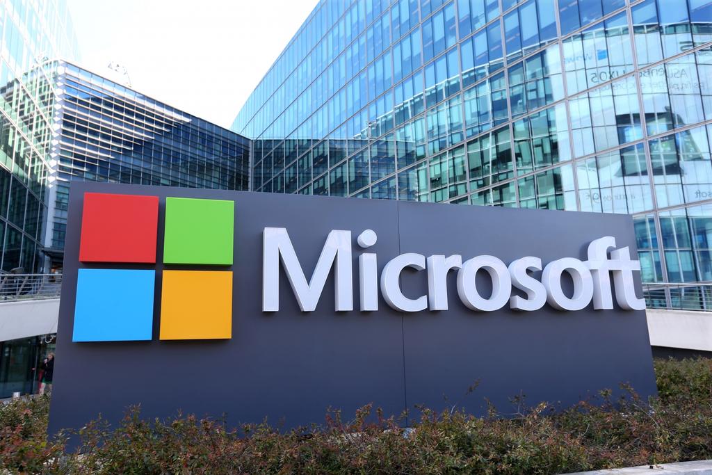 Logotipo de Microsoft y windows 10