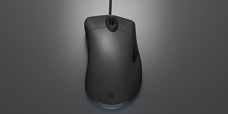 Ergonomía del ratón Microsoft Classic IntelliMouse